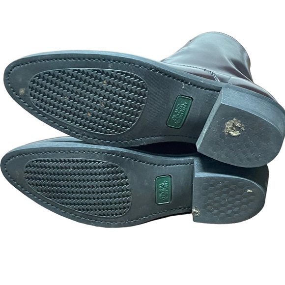 Laredo Mens Sz 9 Long Haul Black Cherry Leather Side Zipper Western Boots #62008 - Picture 11 of 12